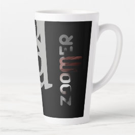 ZOOMER Latte Tasse Abstrakter Trend Räume Dekorati