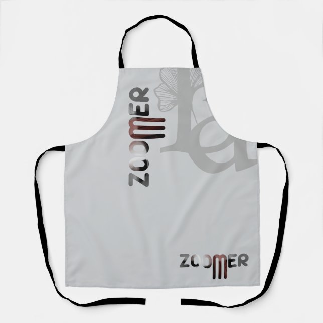 ZOOMER Schürze Abstrakter Trend Deco Powdery (Vorderseite)