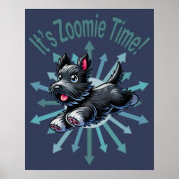 Zoomie Time Scottish Terrier
