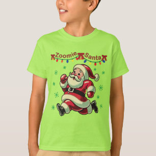 Zoomie Weihnachtsmann Weihnachten T-Shirt