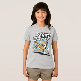 Zoomies - Cheetah, die einen Schmetterling jagen Tri-Blend Shirt