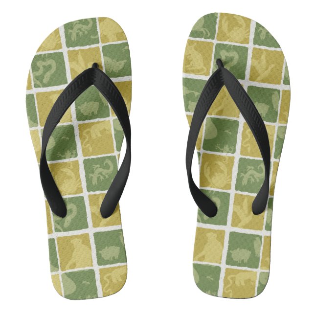 Zoommuster Flip Flops (Fußbett)