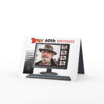 Zoomy 60. Geburtstag Funny Video Conference Call