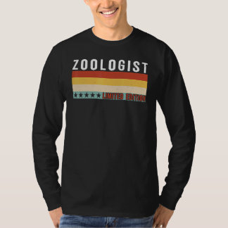 Zooologe Jobtitel Beruf Arbeitnehmer Anerkennung T-Shirt