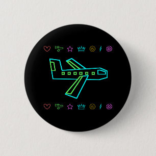 Zooper Flugzeug Button