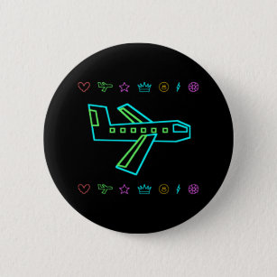 Zooper Flugzeug Button