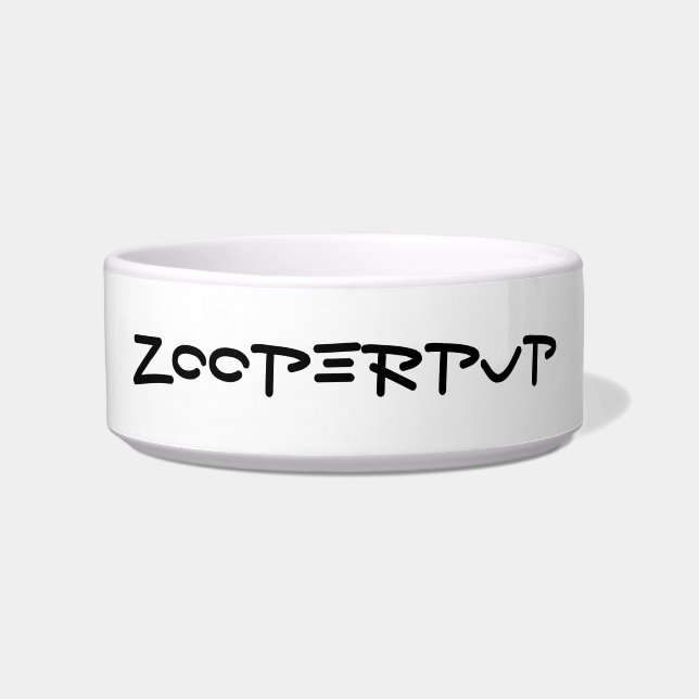 ZOOPERPUP DOG BOWL NAPF (Vorderseite)