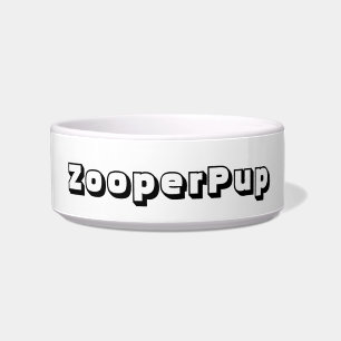 ZOOPERPUP DOG BOWL NAPF