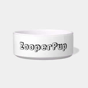 ZOOPERPUP DOG BOWL NAPF