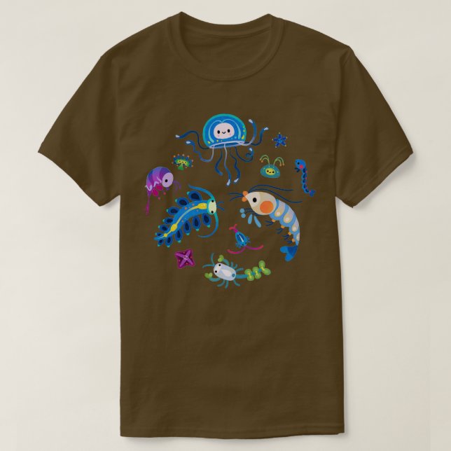 Zooplankton T-Shirt (Design vorne)