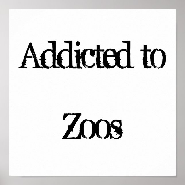 Zoos zugeteilt poster (Vorne)