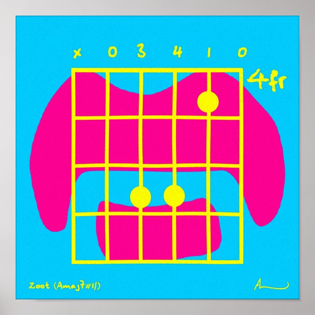 Zoot (Amaj7#11) Poster (Vorne)