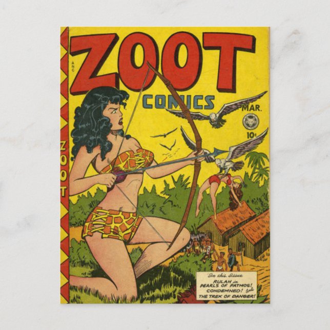 Zoot-Comicen Postkarte (Vorderseite)