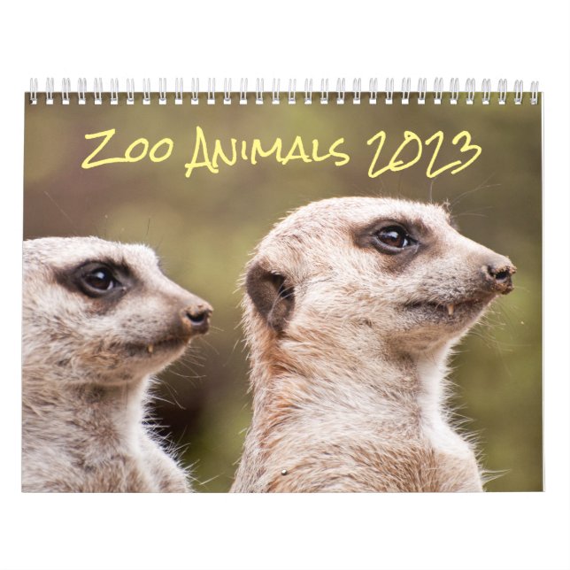 Zootiere Fotografie 2023 Kalender (Titelbild)