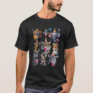 Zootiere Wildtiere Geburtstagsparty Zoo Tier T-Shirt