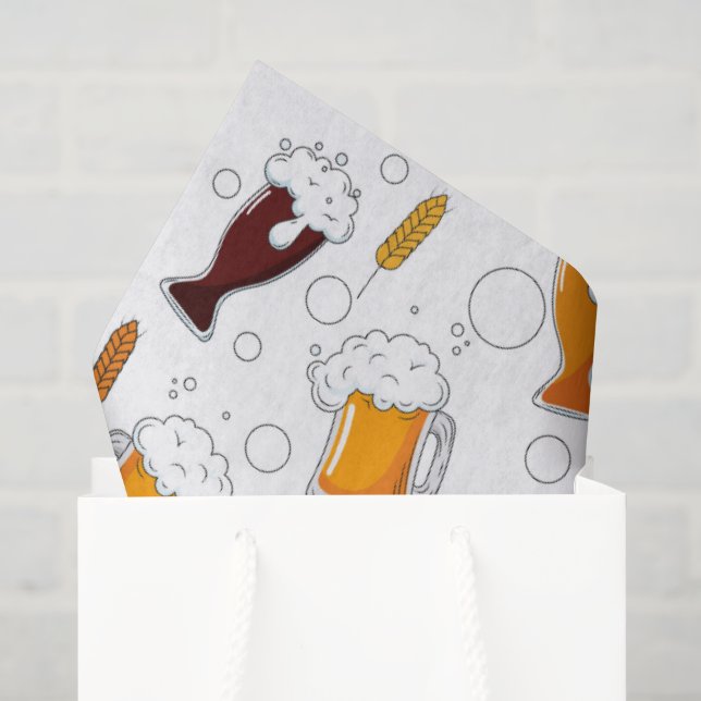 Zopf Bier Seidenpapier (Geschenktüte)