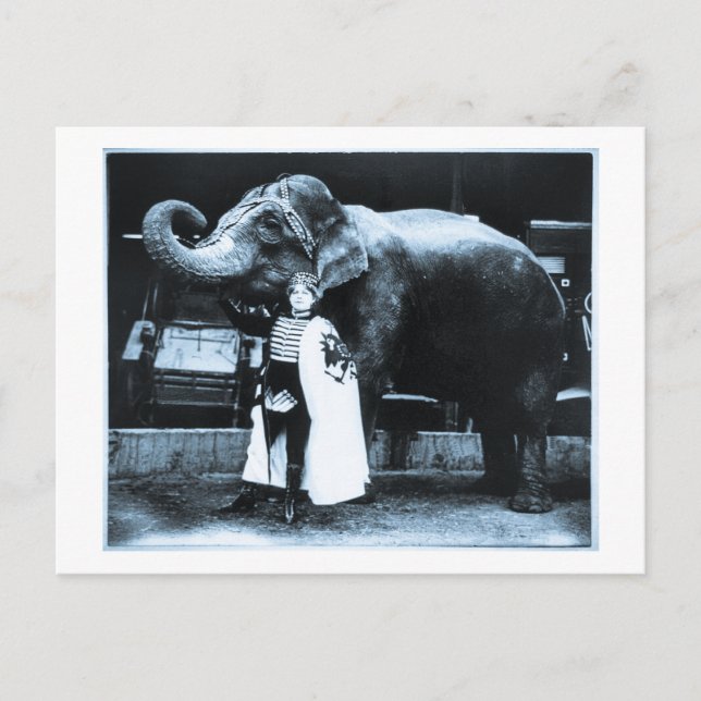 Zora und Trilby 1916 Postkarte (Vorderseite)