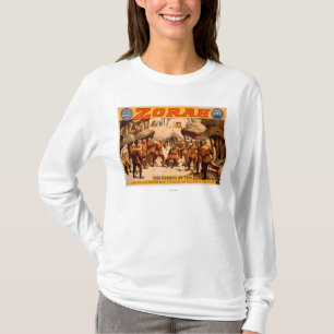 Zorah russische Bergmann-Theaterplakat T-Shirt