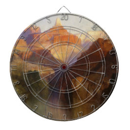 Zoraster Peak (Grand Canyon in Arizona, USA) Dartscheibe