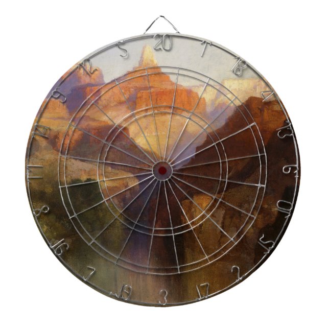 Zoraster Peak (Grand Canyon in Arizona, USA) Dartscheibe (vorne)