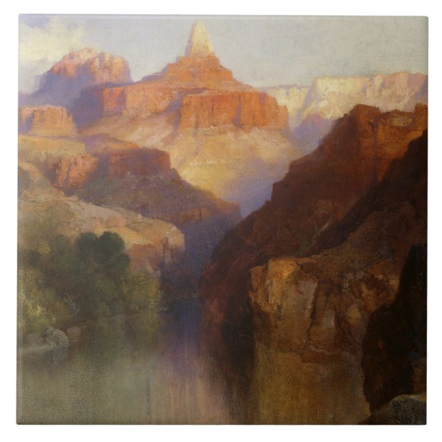 Zoraster Peak (Grand Canyon in Arizona, USA) Fliese (Vorderseite)