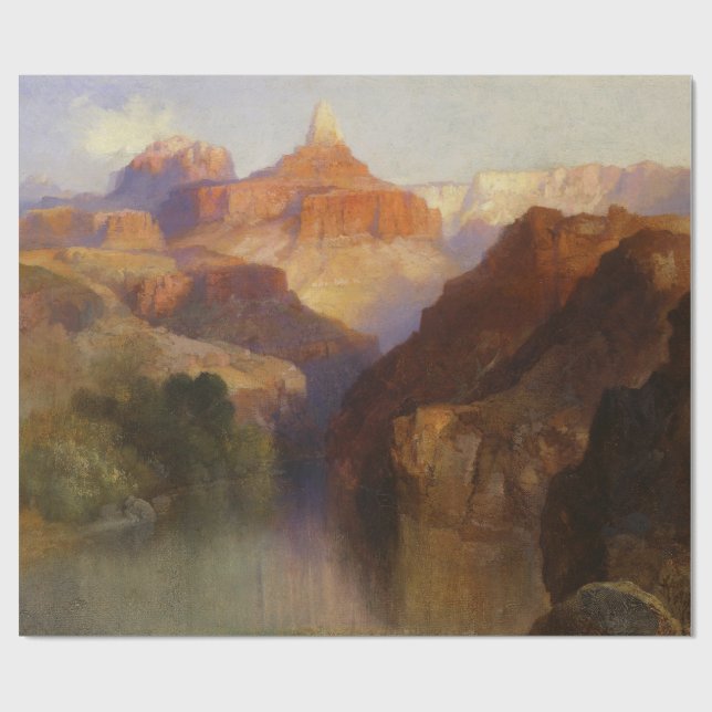Zoraster Peak (Grand Canyon in Arizona, USA) Geschenkpapier (Flach)