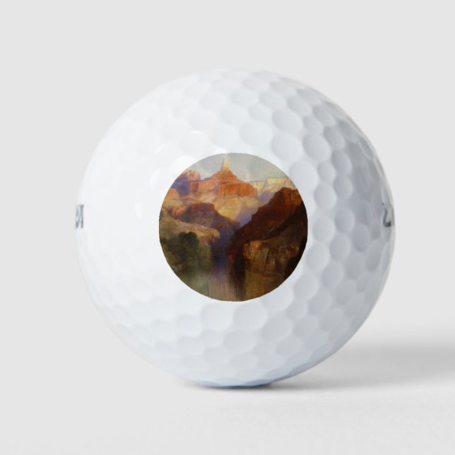Zoraster Peak (Grand Canyon in Arizona, USA) Golfball (Vorderseite)
