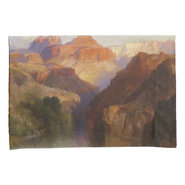 Zoraster Peak (Grand Canyon in Arizona, USA) Kissenbezug (Vorderseite-Rechts)