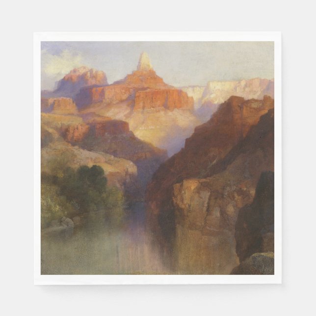 Zoraster Peak (Grand Canyon in Arizona, USA) Serviette (Vorderseite)