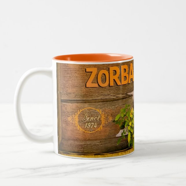 ZORBA-HAUS ZWEIFARBIGE TASSE (Links)