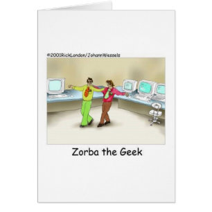 Zorba The Geek Funny Gifts & Sammlerstücke