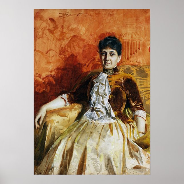 Zorn - Lisen Lamm Poster (Vorne)