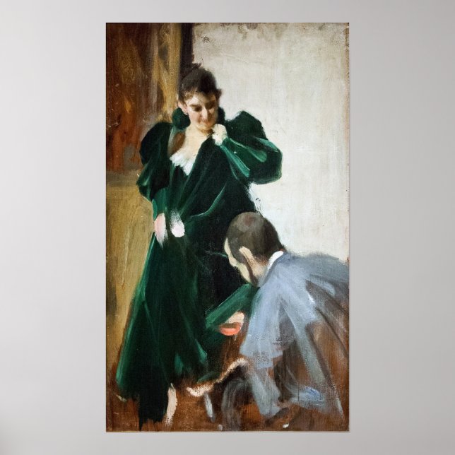 Zorn - Pariser Studie Poster (Vorne)