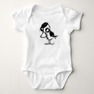 Zorniger Vogel Baby Strampler
