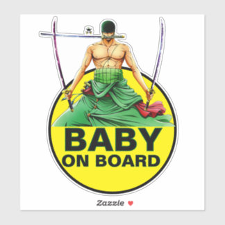 Zoro Baby an Bord Aufkleber