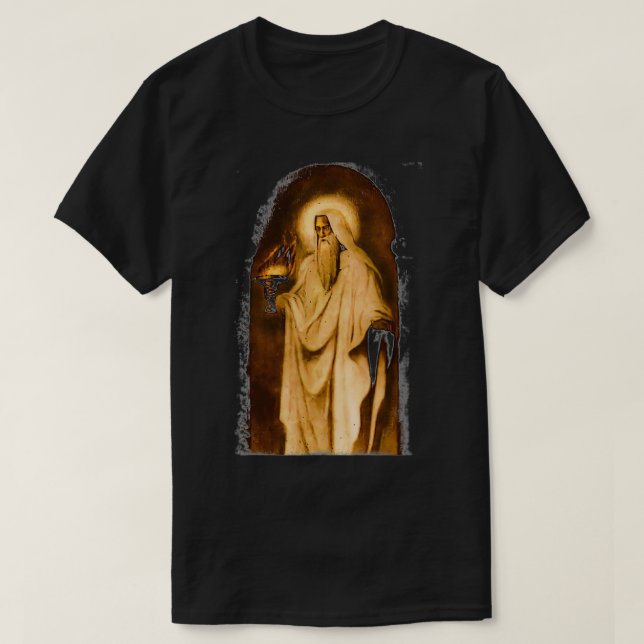 Zoroaster Zarathustra Spitama iranischer Prophet T-Shirt (Design vorne)