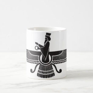 Zoroastrian-persische Tasse der Iran