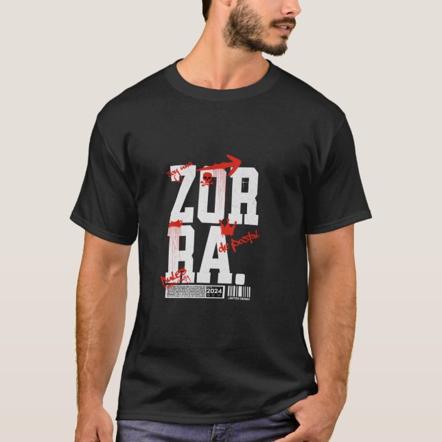 Zorra Spanien Nebulossa Gegen Machismo der Freihei T-Shirt (Vorderseite)