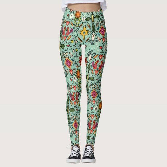 Zoryana-Münze Leggings (Vorderseite)