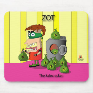 Zot der Safecracker-Mousepad Mousepad