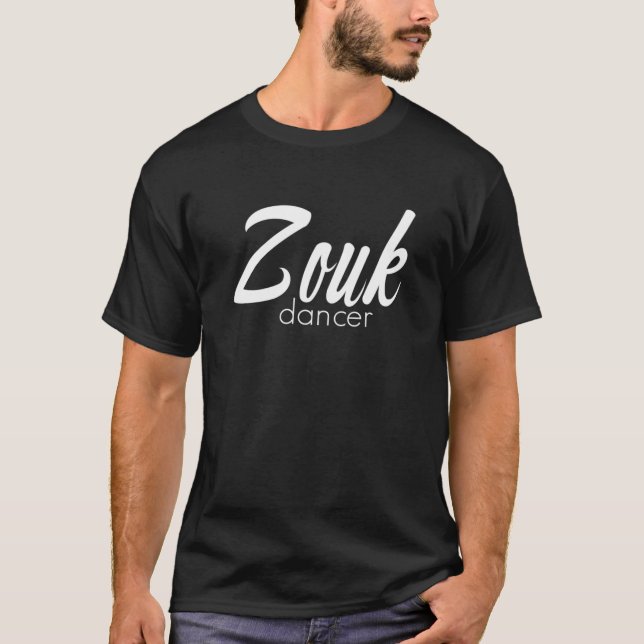 Zouk Dancer Fitted Scoop  T-Shirt (Vorderseite)