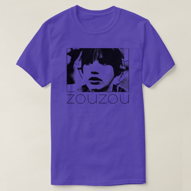 Zouzou 60er French Ästhetik T-Shirt (Design vorne)