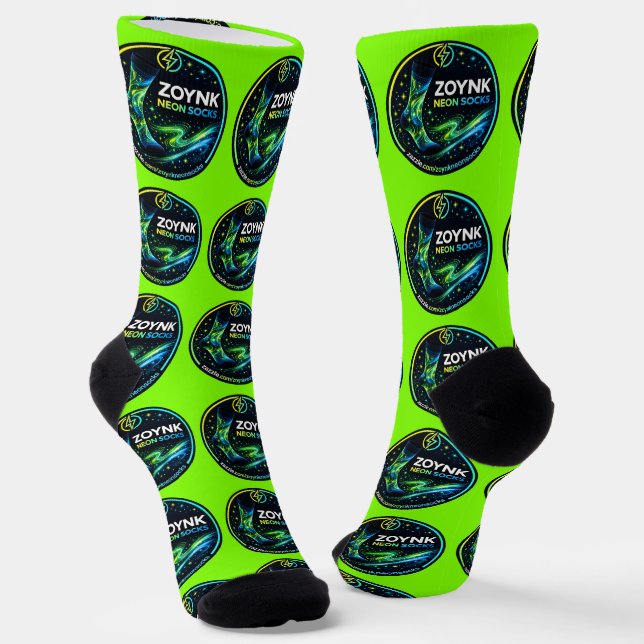 Zoynk Neon Socken (Gewinkelt)