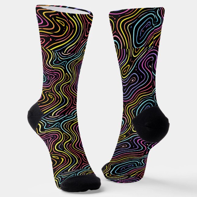 Zoynk Neon Socken 0047453 (Gewinkelt)