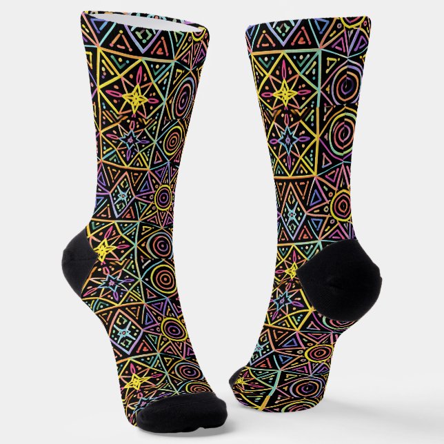 Zoynk Neon Socken 0047454 (Gewinkelt)