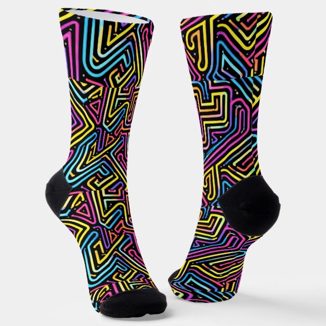Zoynk Neon Socken 0047457 (Gewinkelt)