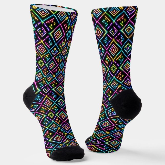 Zoynk Neon Socken 0047478 (Gewinkelt)
