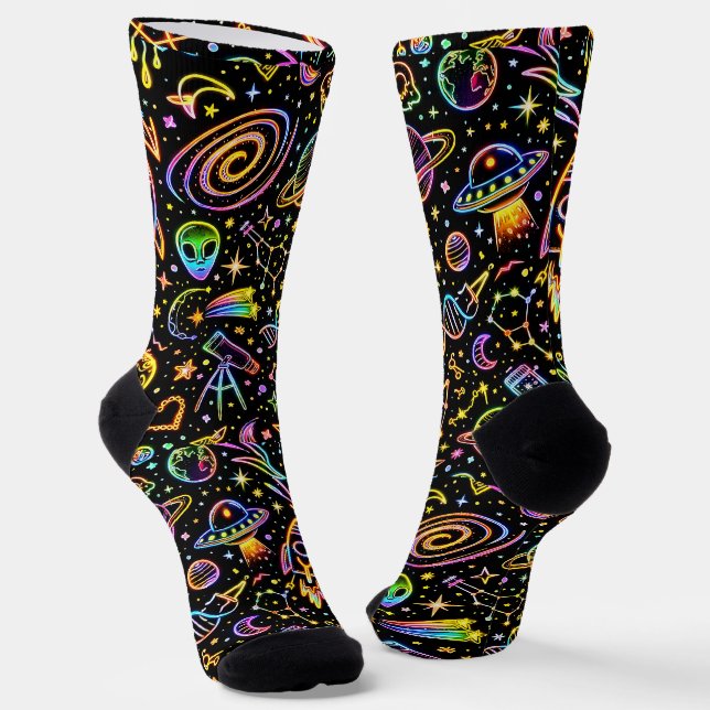 Zoynk Neon Socken 0047487 (Gewinkelt)