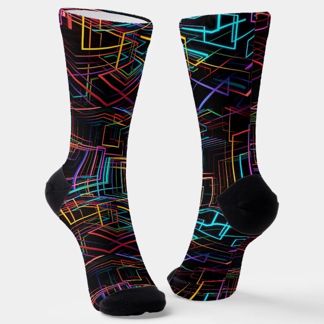 Zoynk Neon Socken 0047533 (Gewinkelt)
