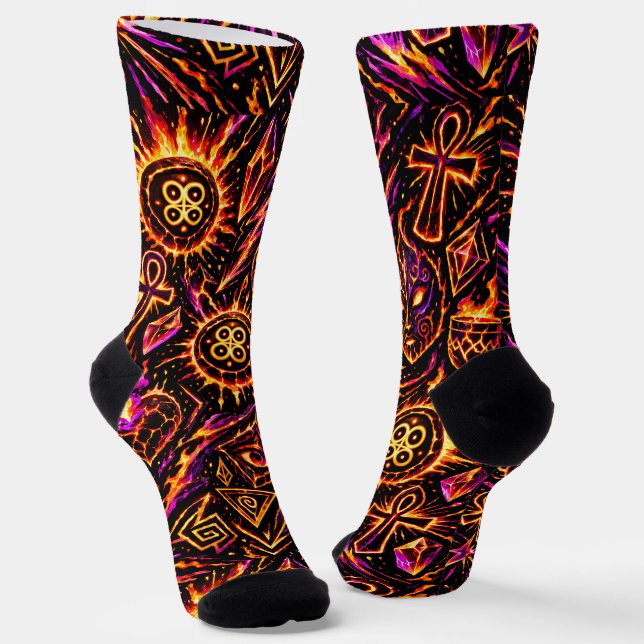 Zoynk Neon Socken 0047592 (Gewinkelt)